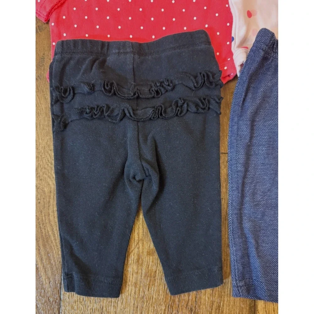 Baby‎ Girl 3 Months Outfits Pants Bodysuits Shirts Long Sleeve Clothes Lot Dog
